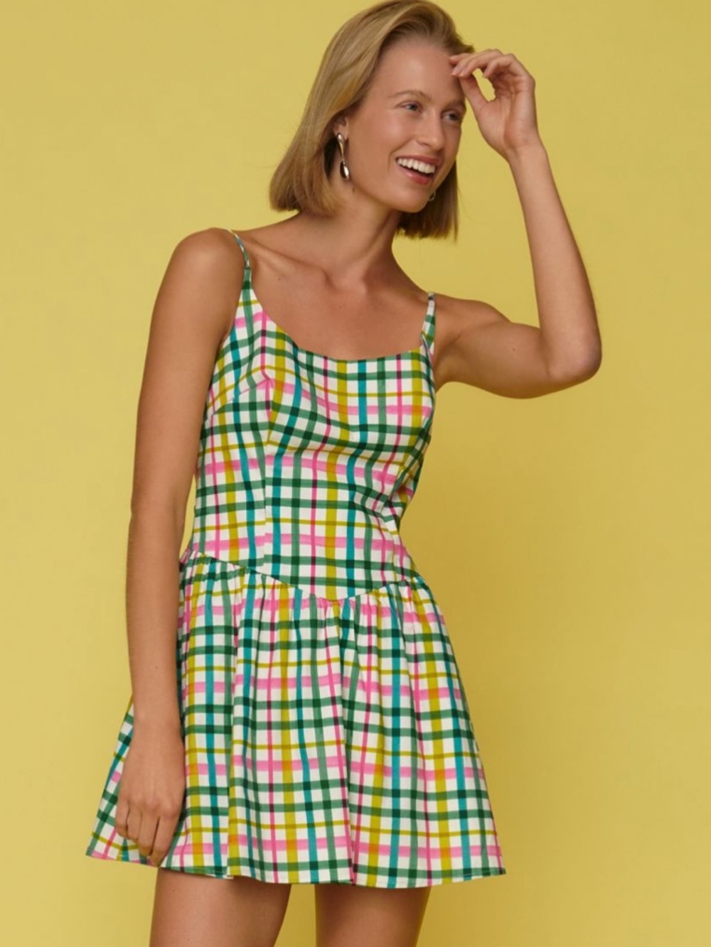 Corey Lynn Calter Sleeveless A-Line Mini Dress